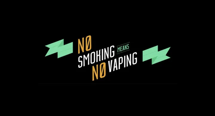 No Vaping No Smoking or Vaping